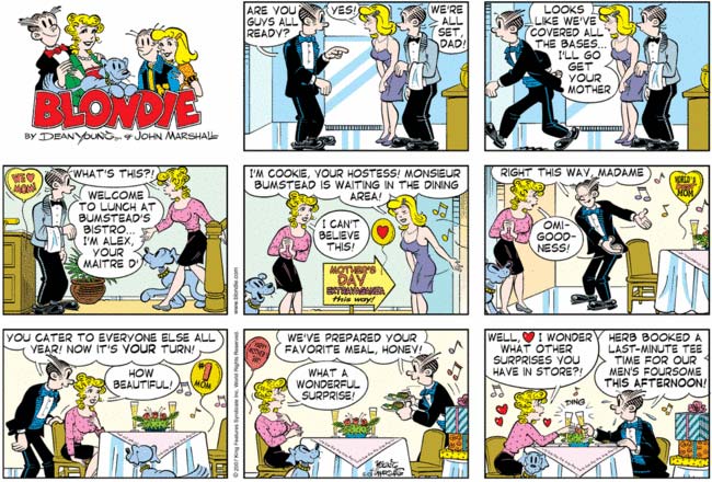 Blondie Bumstead Smoking Cartoon Porn - Dennis the Menace â€“ Page 251 â€“ The Comics Curmudgeon