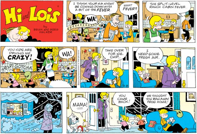 Hi And Lois Cartoon Porn - Lois on the brink â€“ The Comics Curmudgeon