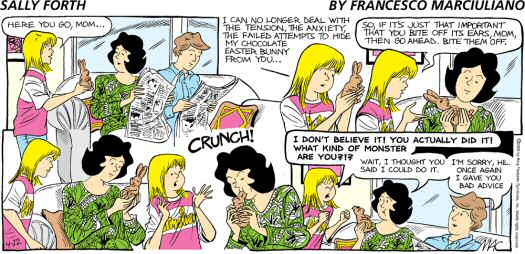 Hot Cartoon Porn Sally Forth - Sally Forth â€“ Page 13 â€“ The Comics Curmudgeon