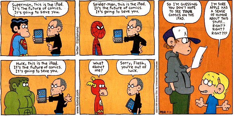 750px x 373px - FoxTrot â€“ The Comics Curmudgeon