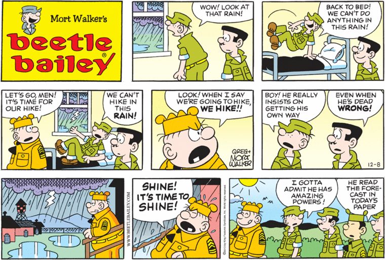 Beetle Bailey Sarge Porn - Family Circus â€“ Page 76 â€“ The Comics Curmudgeon