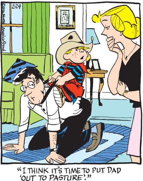 Dennis the Menace, 2/24/16.