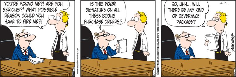 purchase order comic strips