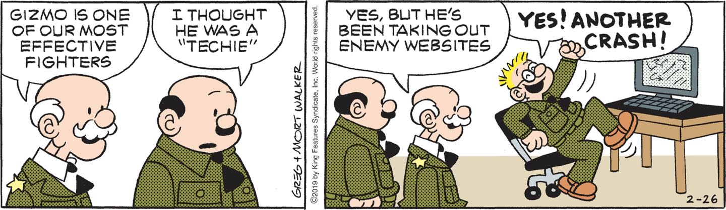 Beetle Bailey â€“ Page 10 â€“ The Comics Curmudgeon