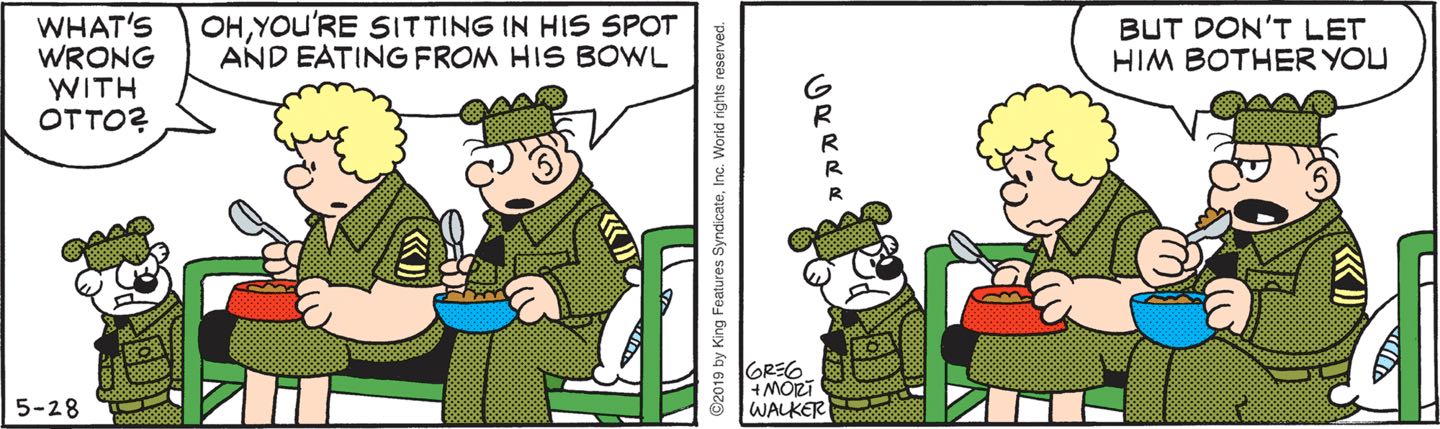 Beetle Bailey Cartoon Porn - Beetle Bailey â€“ Page 7 â€“ The Comics Curmudgeon