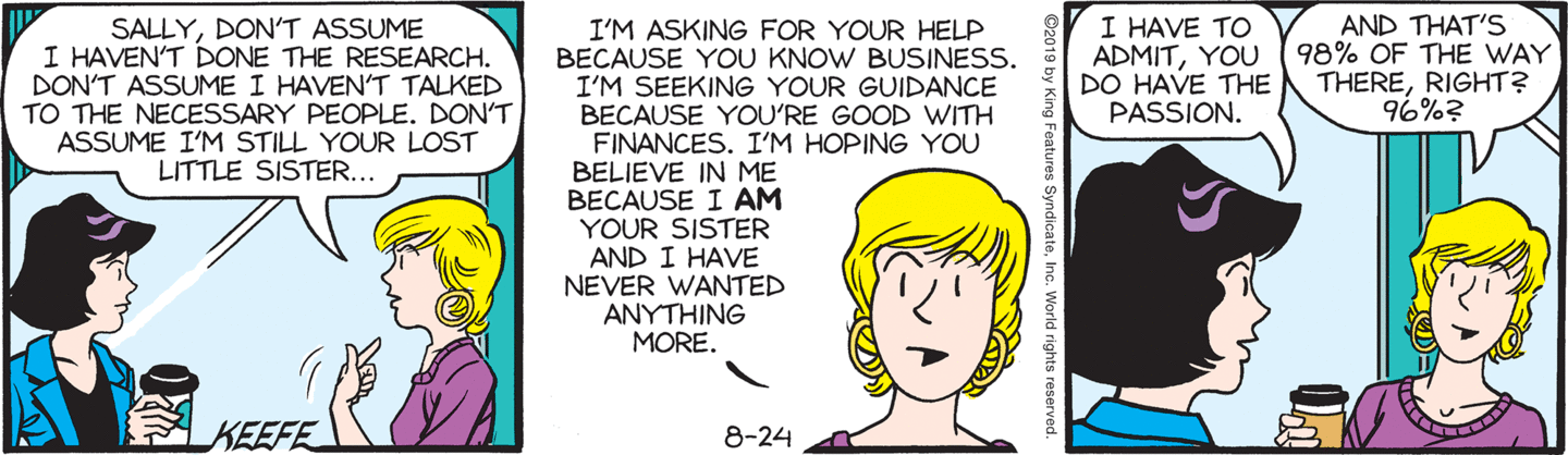 Sally Forth â€“ Page 4 â€“ The Comics Curmudgeon