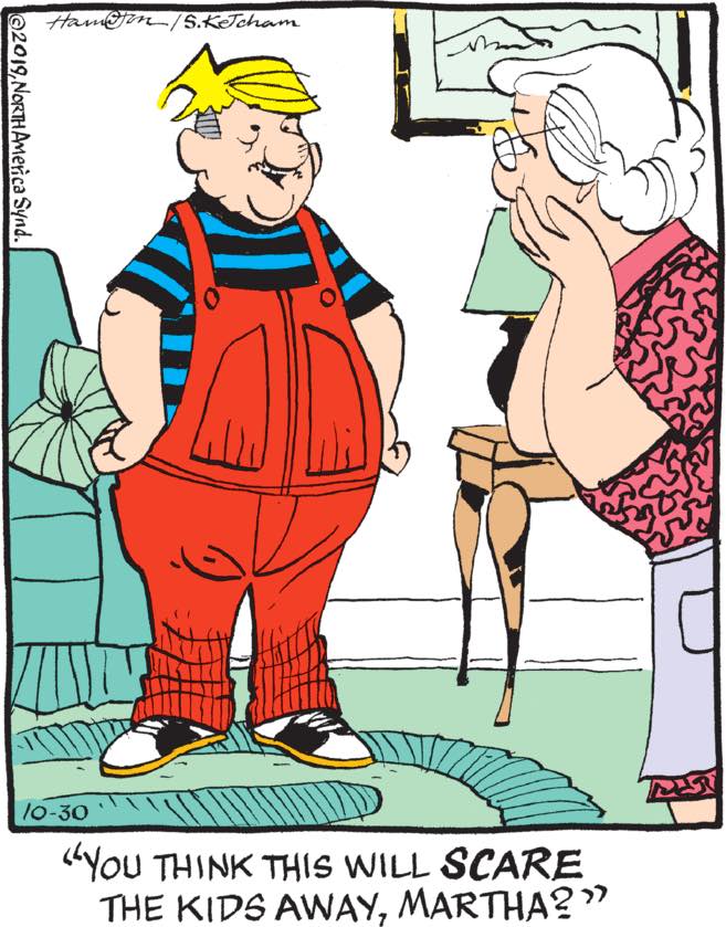 Did he â€¦ did he dye the overalls himself â€“ The Comics Curmudgeon